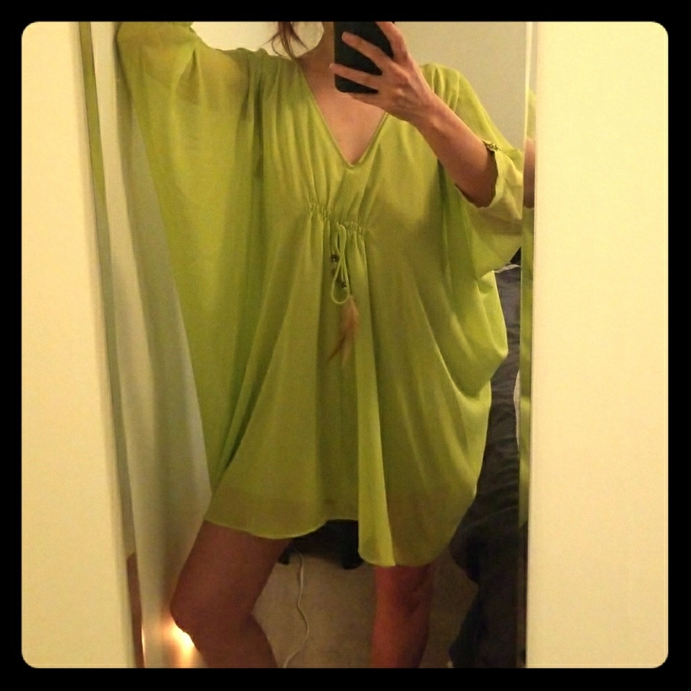 Rampage Poncho dress